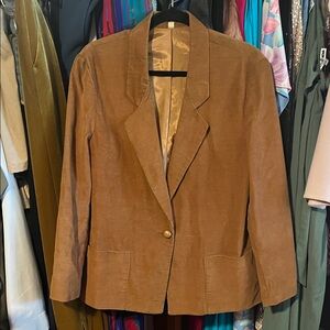 Vintage Corduroy Blazer